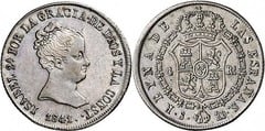 4 reales (Elizabeth II) from Spain
