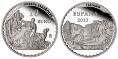 10 euro (Tiziano) from Spain