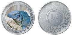 1 1/2 euros (Iguana azul) from Spain