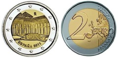 2 euro (UNESCO World Heritage Site - The Alhambra in Granada) from Spain