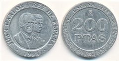 200 pesetas from Spain