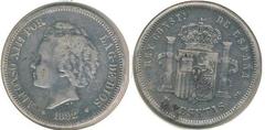 5 pesetas (Alfonso XIII) from Spain
