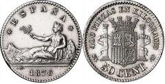 50 céntimos (Gobierno Provisional) from Spain