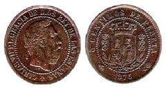 5 céntimos (Charles VII) from Spain