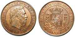 10 céntimos (Carlos VII) from Spain