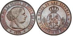 5 céntimos de escudo (Isabel II) from Spain