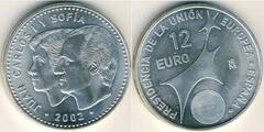 12 euro (Presidencia Española del Consejo de la Unión Europea) from Spain