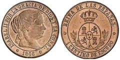 1 céntimo de escudo (Elizabeth II) from Spain