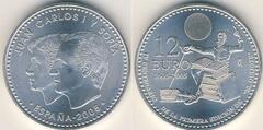 12 euro (400th Anniversary of the first edition of Don Quixote) from Spain
