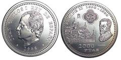 2.000 pesetas (400th Anniversary of the Death of Philip II) from Spain