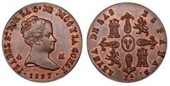 4 maravedíes (Isabel II) from Spain
