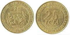 25 francs FCFA from Central African States