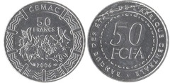50 francs FCFA from Central African States