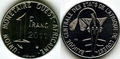 1 franc CFA from Western African States
