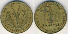 2 1-1980 & 1-1984 BANK OF CENTRAL AFRICAN STATES 50 FRANCS COINS
