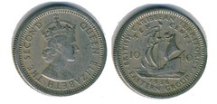 10 cents from Eastern Caribbean States