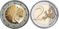 2 euro (Asamblea Provincial de Estonia) from Estonia