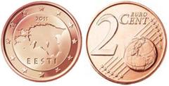 2 euro cent from Estonia