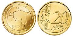 20 euro cent from Estonia