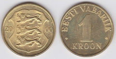 1 kroon from Estonia
