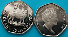 50 pence from Falkland Islands