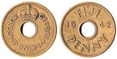 1 penny from Fiji
