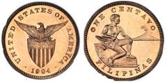 1 centavo (Administración USA) from Philippines