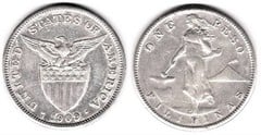 1 peso (USA Administration) from Philippines