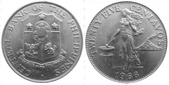 25 centavos from Philippines