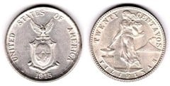 20 centavos (Administración USA) from Philippines