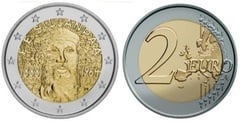 2 euro (125 Aniversario del Nacimiento de Frans Emil Sillanpaa) from Finland