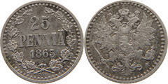 25 pennia (Russian Government) from Finland