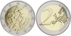 2 euro (35th Anniversary of the Erasmus Program) from Finland