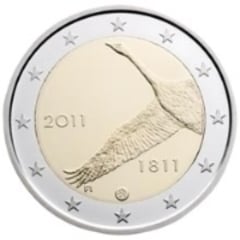 2 euro (200 Aniversario del Banco Central de Finlandia) from Finland