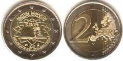 2 euro (50th Anniversary of the Treaty of Rome) from Finland