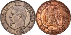 10 centimes (Napoleón III) from France