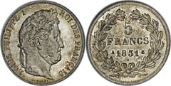 5 francs (Louis Philippe I) from France