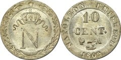 10 centimes (Napoleon I) from France