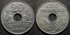 20 centimes from France