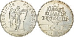 100 francs (Declaration of Human Rights) from France