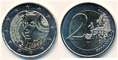 2 euro (225th Anniversary of the Federation Feast) from France
