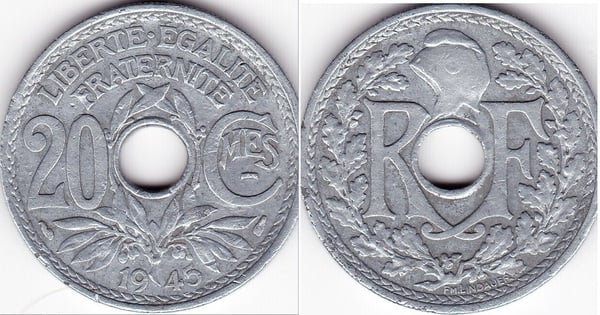Photo of 20 centimes