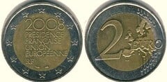 2 euro (Presidencia Francesa del Consejo de la Unión Europea) from France