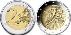 2 euro (XXXIII Olympic Games - Paris 2024 - Athletics) from France