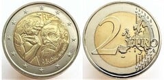 2 euro (100 Aniversario de la Muerte de Auguste Rodin) from France