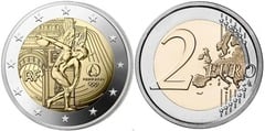 2 euro (XXXIII Olympic Games - Paris 2024 - Discus) from France