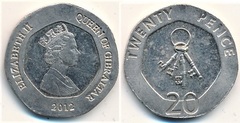 20 pence from Gibraltar