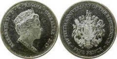 5 pence (50th Anniversary of the Referendum) from Gibraltar