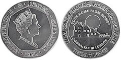 20 pence (Official logo of Casa Calpe) from Gibraltar