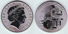5 pounds (Millennium 2000) from Gibraltar